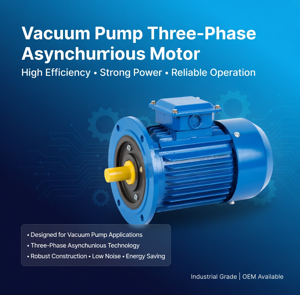 High Efficiency Three-Phase Asynchronous Motor